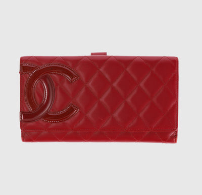 Chanel Red Wallet - #1