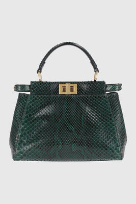 Fendi Python Peekaboo Top Handle Bag - #1