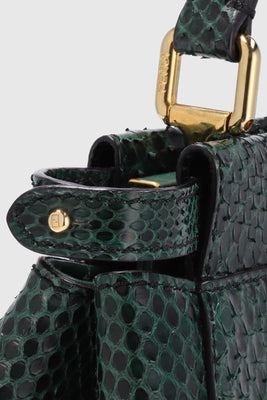 Fendi Python Peekaboo Top Handle Bag - #9