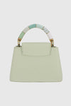 secondary Cappucine Mint Green Mini Bag