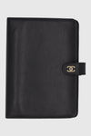 Chanel Black CC Agenda Notebook