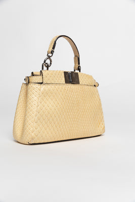 Fendi Peekaboo Micro 2Way Mini Yellow Bag - #10