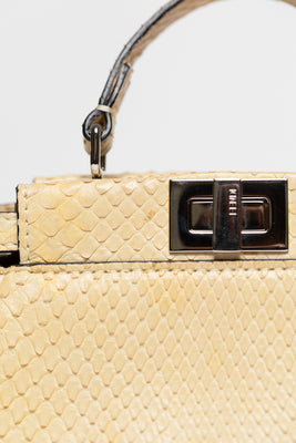 Fendi Peekaboo Micro 2Way Mini Yellow Bag - #13