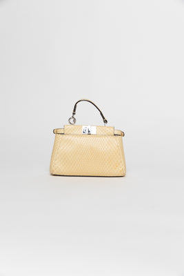 Fendi Peekaboo Micro 2Way Mini Yellow Bag - #3