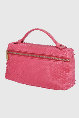 Pink Python Extra Pouch L19 Clutch - #3