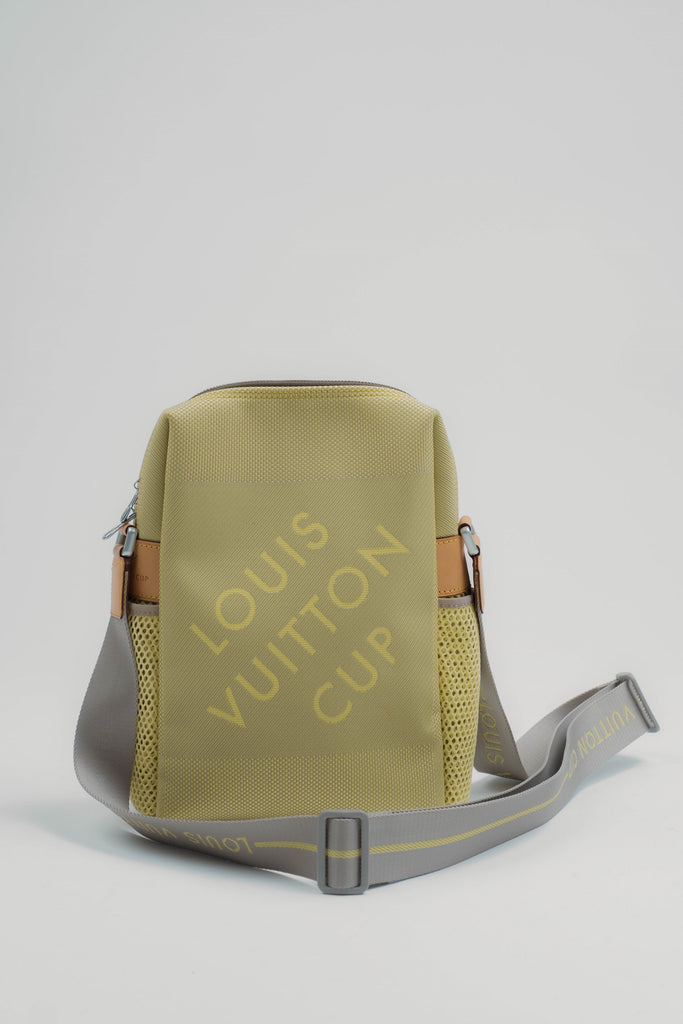 Louis Vuitton Jaune Damier Geant Limited Edition LV Cup Weatherly Bag Louis  Vuitton