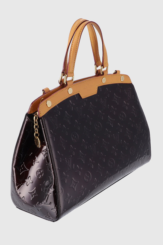 Louis Vuitton Venice Handbag Vernis with Monogram Canvas Gray 22911415